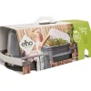 ELHO - Gb Balconniere Set De Cult 55 - Living Black - L 55 x B 28,5 x H 25 cm - Balkong - 100% återvunnet Kit Til Plante- & Urtedyrkning