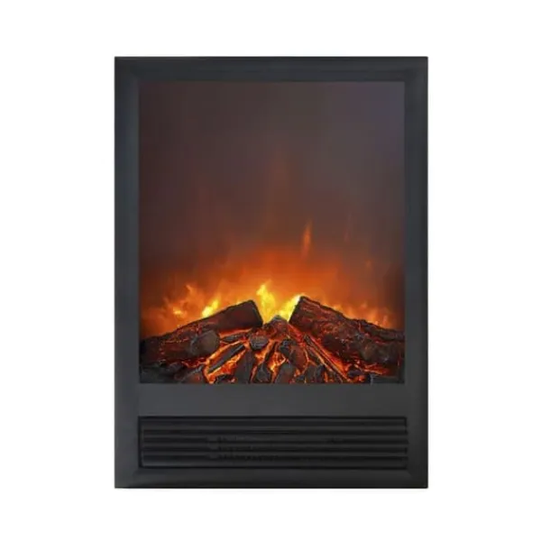 Hot Elski el-indbygningsovn - humørovn - 1300 Watt varme - plug and play - fjernbetjening Pejse