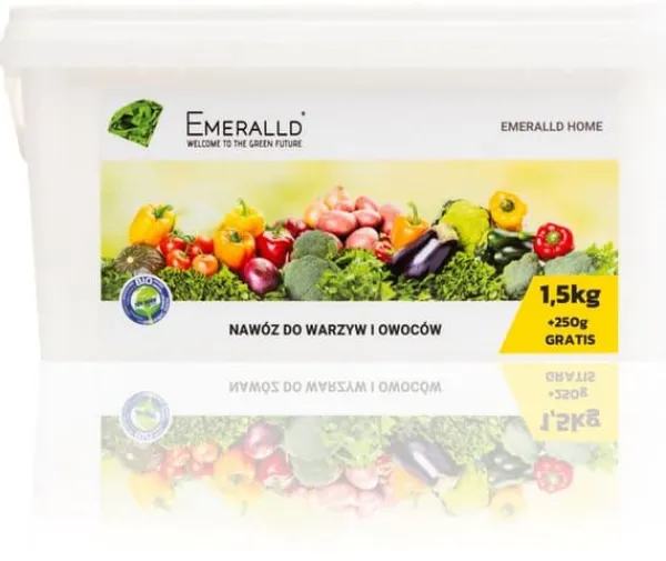 Gødningsmidler^Emerald Home gødning til grøntsager og frugter 6-5-10 (+4) 1,75 kg