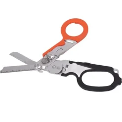 Beredskabsplaner^Emergency Response Stainless Steel Multifunktionel Foldbar Saksetang - Sort Orange