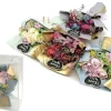 Blomster^En buket roser i en dekorativ taske MIX