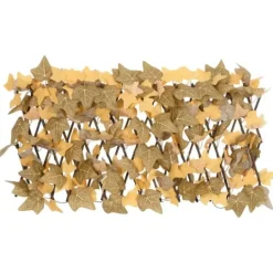 Buer, Spalier, Lysthuse Uden Tag^Espalier med kunstige ahornblade - 5 stk. | Størrelse: 180x30 cm | Farve: Orange