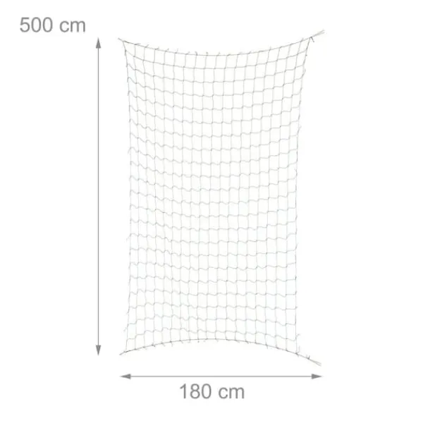 Krukker & Plantebeholdere^Espalier Net Sæt, 180x500 cm, Grøn