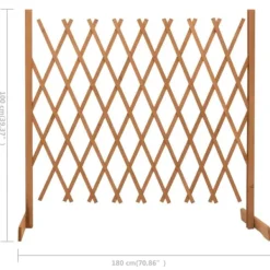 Discount Espalier til haven 180x100 cm massivt fyrretræ orange - Espalier - Espalierer - Home & Living Buer, Spalier, Lysthuse Uden Tag