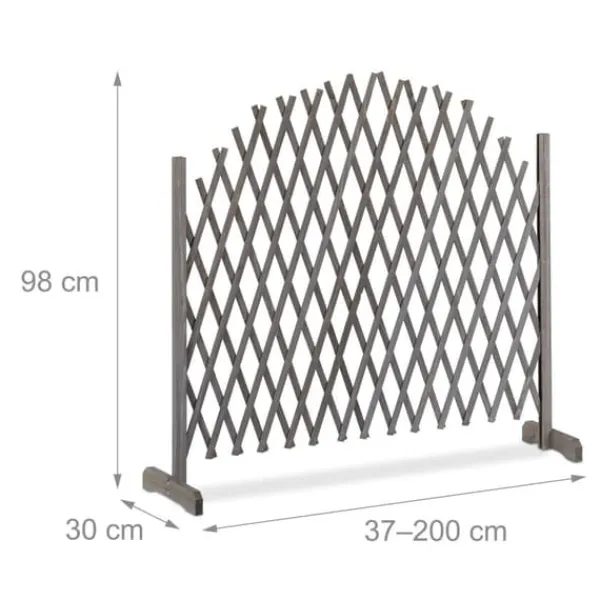 Outlet Espalier, Træ, 108,5x37x30 cm Buer, Spalier, Lysthuse Uden Tag