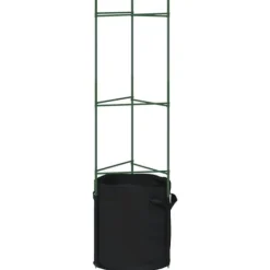 Clearance Espalierer med planteposer 4 stk - Justerbare tomatstativ i stål | Højde: 116 cm Kit Til Plante- & Urtedyrkning