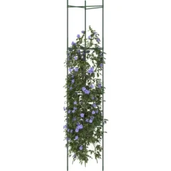 Hot Espalierer til tomater - Justerbare stålstøtter, 6 stk. | Højde: 154 cm | Materiale: PP Krukker & Plantebeholdere