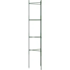Hot Espalierer til tomater - Justerbare stålstøtter, 6 stk. | Højde: 154 cm | Materiale: PP Krukker & Plantebeholdere