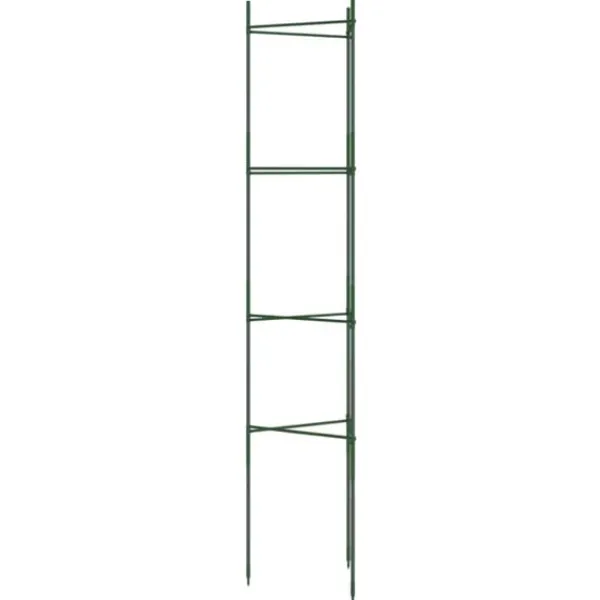 Hot Espalierer til tomater - Justerbare stålstøtter, 6 stk. | Højde: 154 cm | Materiale: PP Krukker & Plantebeholdere