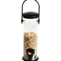 Discount Esschert Design Frø Silo Sort Til Fugle & Småvildt