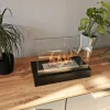 Hot Ethanol pejs Pejs Bio-pejs Fritstående biopejs HOME Bioethanolbrænder 36 x 22 x 18 cm sort TÜV certifikat økologisk pejs Bio kedel Pejse