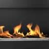 Best Ethanol pejs Pejs Pejs Bio-pejs Hængende bioethanolbrænder 90 x 40 x 12 cm sort mat sort økologisk pejs Pejse
