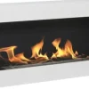Discount Ethanol pejse Pejse Bio-pejs Hængende Bio pejs Bioethanol Brænder BOX 90 cm x 40 cm x 12 cm Mat hvid økologisk pejs Pejse
