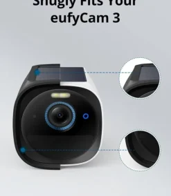 Sikkerhedsmonitorer & Videokameraer^eufy security -eufyCam 3 Skin (2-pak) - beskyttende hus til eufyCam 3 - nem at installere - beskyttelse mod UV-stråler og regn