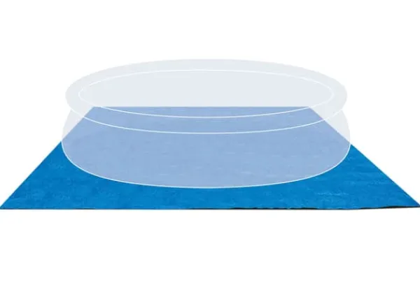 Online EXIT Svømmebassin Stengrå - 300x200x65 cm - Rammebassin - Svømmebassinpakke Pooler