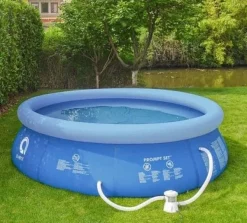 Viking Choice Pool- & Spatilbehør^Familievenligt oppusteligt svømmebassin med filterpumpe og tilbehør, 305 cm diameter