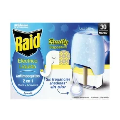 Insektmiddel & Dyreafvisende Middel^FAMILY ANTI-MOSQUITO device + refill 30 nights