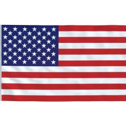 Flag & Vindposer^Farverigt amerikansk flag 90x150 cm - Holdbart polyester | Farve: Multifarvet | Størrelse: 90x150 cm