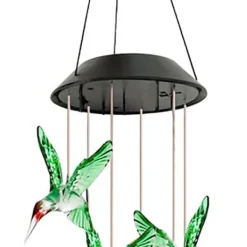 Clearance Farveskiftende Solar LED Wind Chimes Lys til have og balkon Vinddekoration