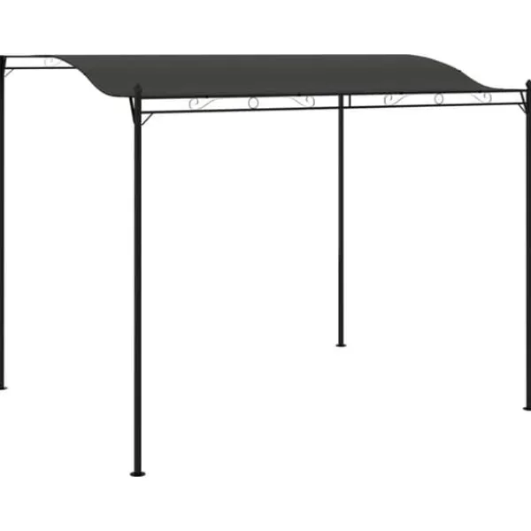 Telte & Lysthuse^Fast markise 3x2,4 m antracitgrå - Pavillon - Pavilloner - Home & Living