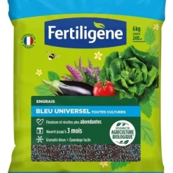 Online FERTILIGENE FBLEUBIO6 - Universal Blue Fertilizer 6 kg - Blommande och rikliga skördar - Närar upp till 3 månader - För 240m² Gødningsmidler
