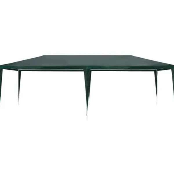 Telte & Lysthuse^Festtelt 3x6 m - UV- & vandafvisende polyethylen | Farve: Grøn | Størrelse: 3x6 m