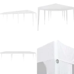 Outlet Festtelt 3x9 m PE hvid - Havetelt - Havetelte - Home & Living Telte & Lysthuse