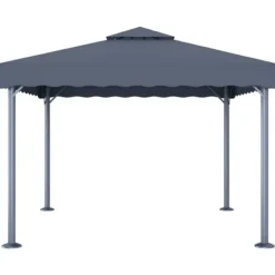 New Festtelte & havepavilloner - Living pavillon 300x300 cm aluminium antracitgrå Telte & Lysthuse