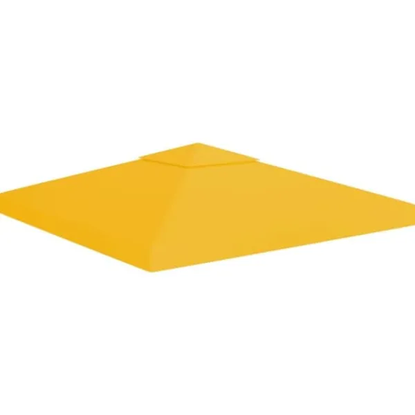Telte & Lysthuse^Festtelte & havepavilloner – tage - Living pavillontopdække i 2 lag 3x3 m 310 g/m² gul