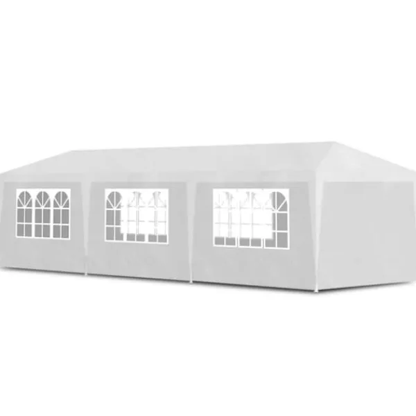 New Festtelte & havepavilloner - Living festtelt 3 x 9 m hvid Telte & Lysthuse