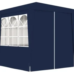 Festtelte & havepavilloner - Living festtelt med sidevægge 2,5x2,5 m 90 g/m² blå Telte & Lysthuse