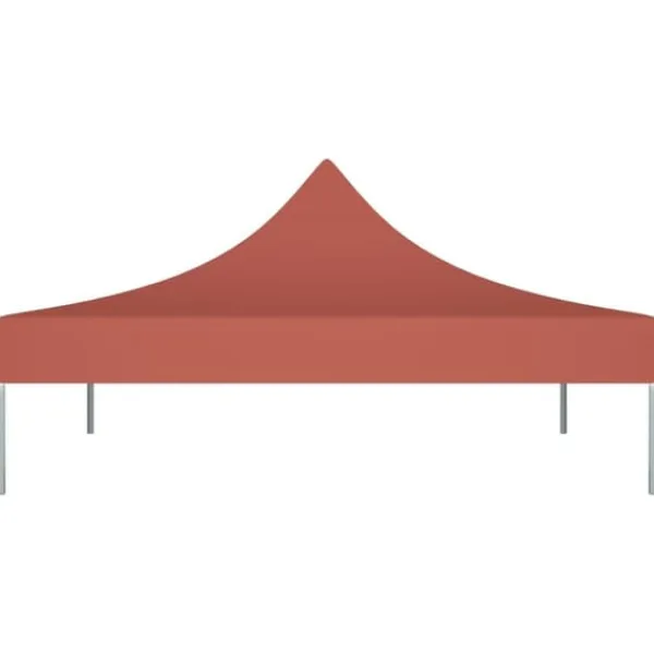 Telte & Lysthuse^Festtelte & havepavilloner – tage - Living tag til festtelt 3x3 m 270 g/m² terrakotta