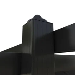 Buer, Spalier, Lysthuse Uden Tag^Festtelte & havepavilloner - Living havepavillon med sammenrulleligt tag 3x3 m antracitgrå