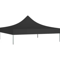 Online Festtelte & havepavilloner – tage - Living tag til festtelt 3x3 m 270 g/m² sort Telte & Lysthuse