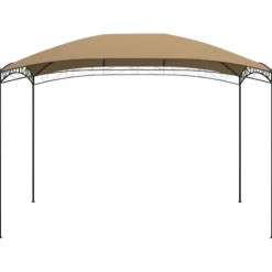 Festtelte & havepavilloner - Living pavillon 3x4x2,65 m 180 g/m² gråbrun Telte & Lysthuse
