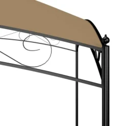 Festtelte & havepavilloner - Living pavillon 3x4x2,65 m 180 g/m² gråbrun Telte & Lysthuse