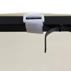 Telte & Lysthuse^Festtelte & havepavilloner - Living baldakin 4x3 m 180 g/m² stof og stål cremefarvet