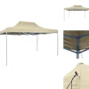 Telte & Lysthuse^Festtelte & havepavilloner - Living foldbart telt pop-up 3 x 4,5 m cremefarvet