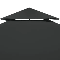 Telte & Lysthuse^Festtelte & havepavilloner – tage - Living pavillontopdække i 2 lag 310 g/m² 4x3 m antracitgrå