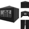 Telte & Lysthuse^Festtelte & havepavilloner - Living festtelt 3 x 3 m antracitgrå