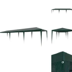 Best Festtelte & havepavilloner - Living festtelt 3x9 m PE grøn Telte & Lysthuse