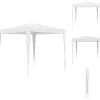 New Festtelte & havepavilloner - Living festtelt 2,5x2,5 m hvid Telte & Lysthuse