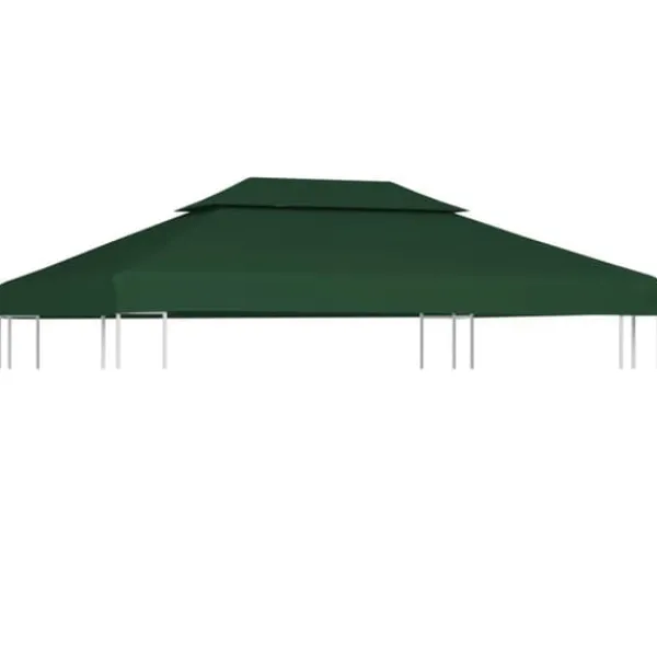 Telte & Lysthuse^Festtelte & havepavilloner – tage - Living baldakin til havepavillon 3x4 m 310 g/m² grøn
