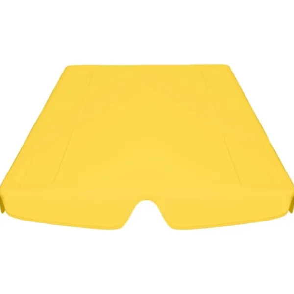 Festtelte & havepavilloner – tage - Living baldakin til havegynge 150/130x105/70 cm gul Telte & Lysthuse