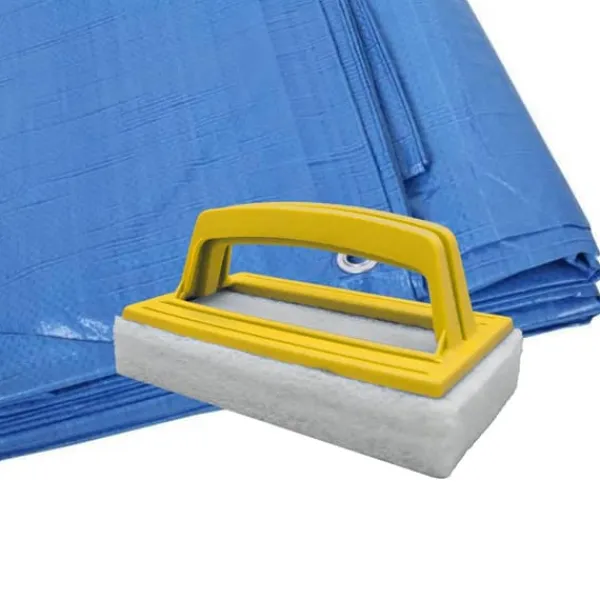Discount Filtersand til sandfilterpumpe - Comfortpool - Indhold 100 kg (4 x 25 kg) & WAYS skrubbebørste Pool- & Spatilbehør