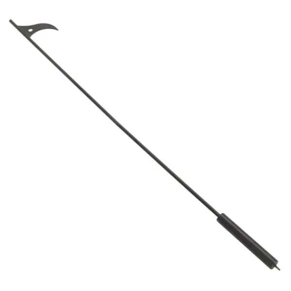 Hot Fire Pit Poker Stål 40 tommer lang aftagelig udendørs Fire Poker til pejs Bål Brændeovn og indendørs brug Tilbehør Til Brændeovne & Pejse