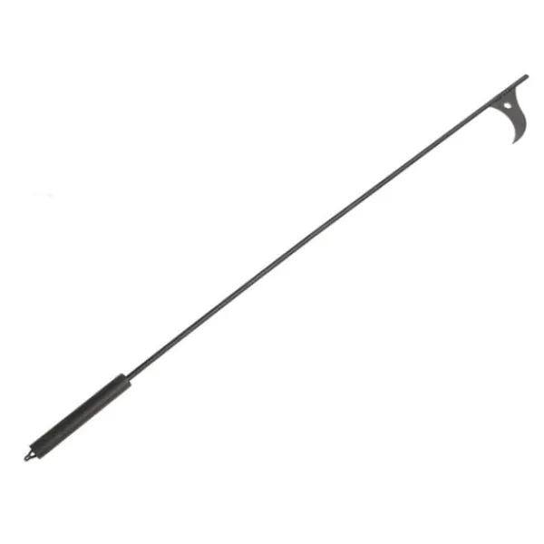 Hot Fire Pit Poker Stål 40 tommer lang aftagelig udendørs Fire Poker til pejs Bål Brændeovn og indendørs brug Tilbehør Til Brændeovne & Pejse
