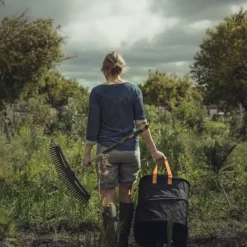 Fiskars Havekurve^Ergo Pop Up Trädgårdssäck 175L