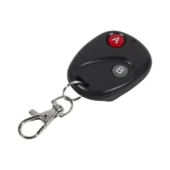 Sale Fjernbetjening Nøgle Garageport Dørsender Trådløs 433MHz Plastik Sort 2 Nøgler Skure, Garager & Carports