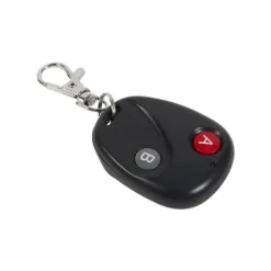 Sale Fjernbetjening Nøgle Garageport Dørsender Trådløs 433MHz Plastik Sort 2 Nøgler Skure, Garager & Carports